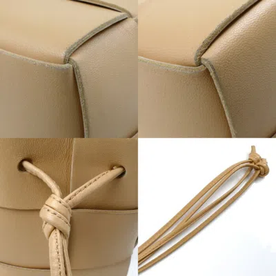 Pre-owned Bottega Veneta Beige Leather Shoulder Bag ()