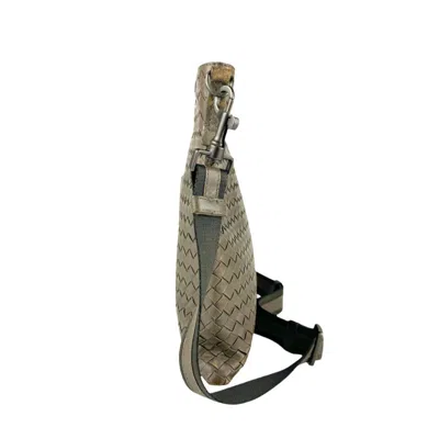 Pre-owned Bottega Veneta Khaki Leather Shoulder Bag ()