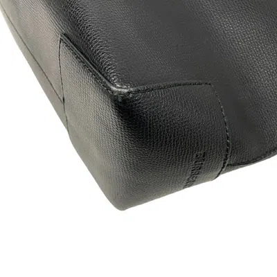 Pre-owned Burberry Black Brown Pvc Leather Tote Bag ()