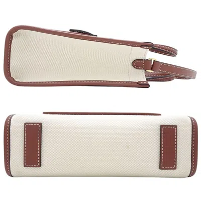 Pre-owned Burberry Canvas Leather Shoulder Bag ()