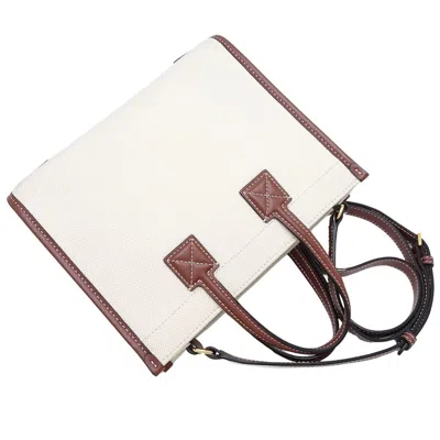 Pre-owned Burberry Canvas Leather Shoulder Bag ()