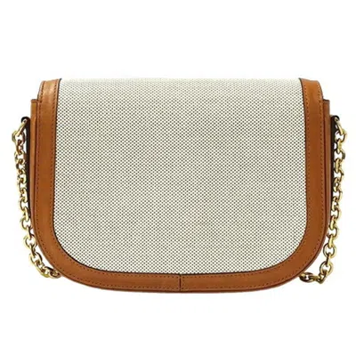 Pre-owned Celine Brown Canvas Shoulder Bag ()