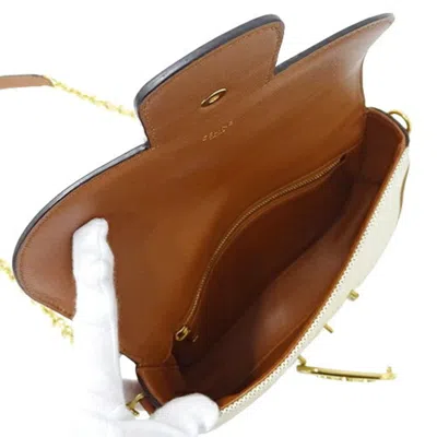 Pre-owned Celine Brown Canvas Shoulder Bag ()