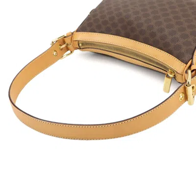 Pre-owned Celine Brown Pvc Leather Shoulder Bag ()