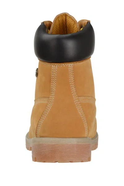 Lugz Mens Convoy Wr Water Resistant Flat Heel Work Boots In Multi