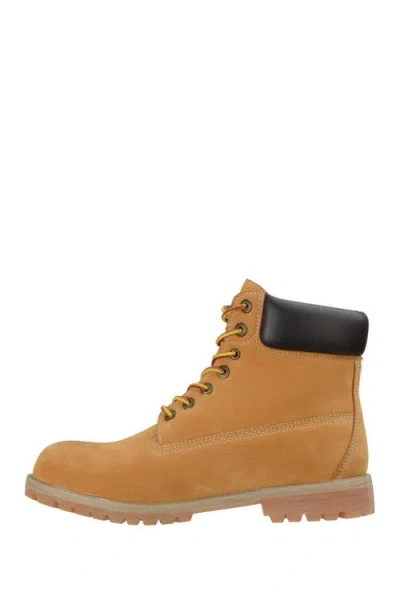 Lugz Mens Convoy Wr Water Resistant Flat Heel Work Boots In Multi