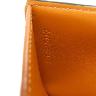 Pre-owned Celine Macadam Dark Brown Pvc Wallet (tri-fold) ()