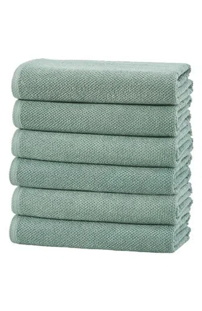 Woven & Weft Popcorn Texture 6-piece Towel Set