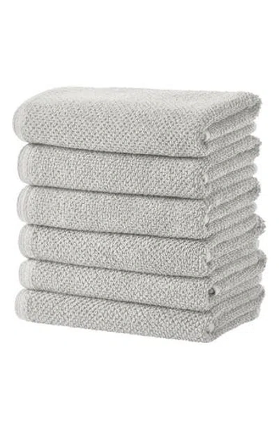 Woven & Weft Popcorn Texture 6-piece Towel Set