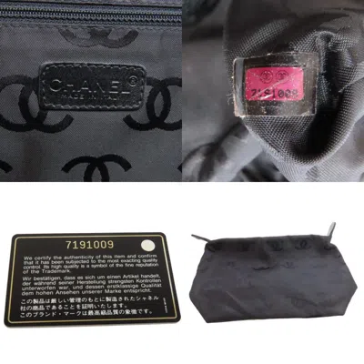 Pre-owned Chanel Black Caviar Leather Tote Bag ()