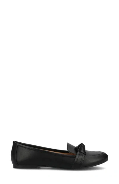 Journee Collection Womens Marci Slip-on Round Toe Loafers In Black