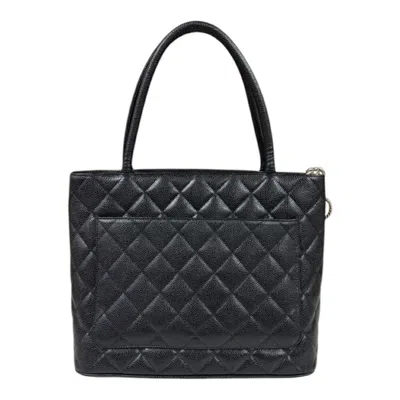 Pre-owned Chanel Caviar Skin Black Caviar Leather Tote Bag ()