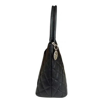 Pre-owned Chanel Caviar Skin Black Caviar Leather Tote Bag ()