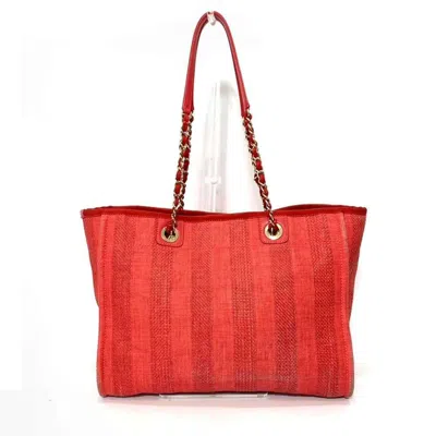 Pre-owned Chanel Leather Tote Bag ()