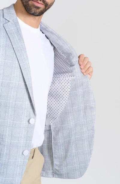 Savile Row Co Gray Plaid Blazer