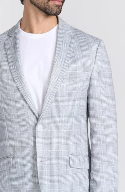 Savile Row Co Gray Plaid Blazer