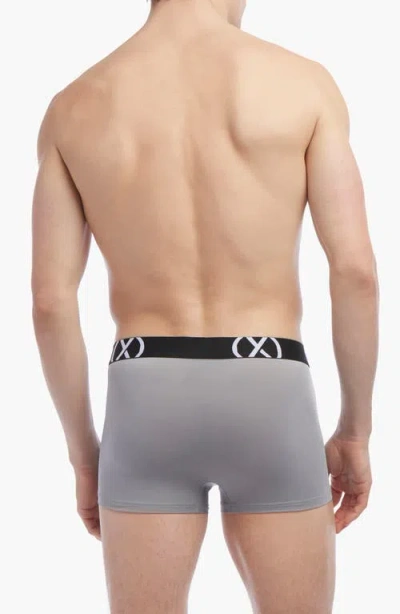 2(x)ist 4-pack Boxer Briefs In Gray