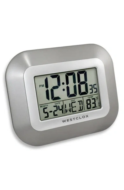 Westclox Digital Lcd Wall Clock