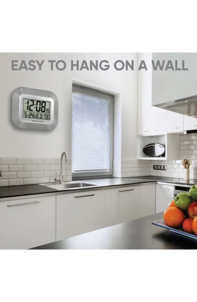 Westclox Digital Lcd Wall Clock