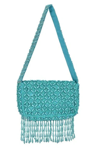 Antik Kraft Beaded Fringe Shoulder Bag