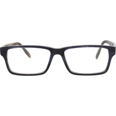 Maui Jim 57mm Rectangle Optical Frames In Black