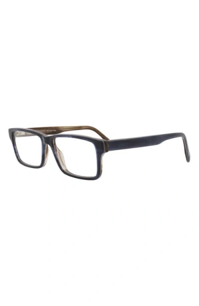 Maui Jim 57mm Rectangle Optical Frames In Black