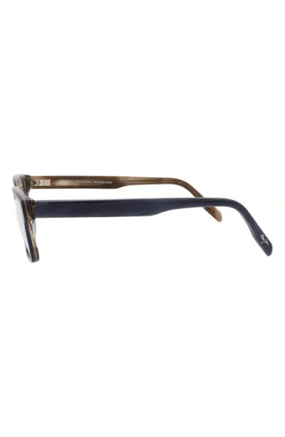 Maui Jim 57mm Rectangle Optical Frames In Black
