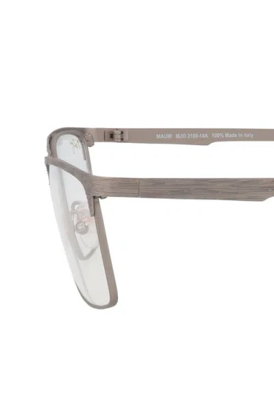 Maui Jim Core Optical 58mm Square Reading Glasses In Green