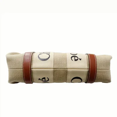 Pre-owned Chloé Beige Canvas Handbag Shoulder Bag ()