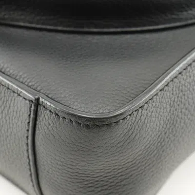 Pre-owned Dior Christian  Black Leather Handbag Shoulder Bag Tote Bag ()