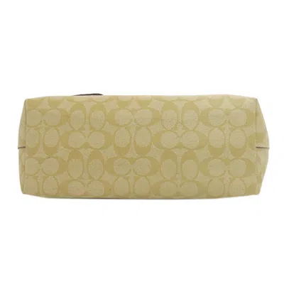 Pre-owned Coach Beige Pvc Tote Bag ()