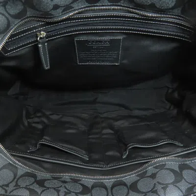 Pre-owned Coach Black Pvc Tote Bag ()