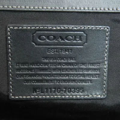 Pre-owned Coach Black Pvc Tote Bag ()