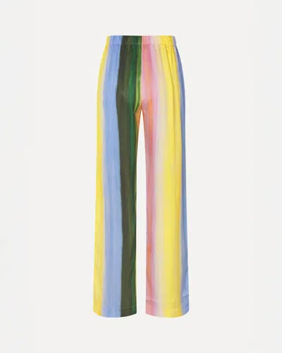 Stine Goya Elasticated Long Pants Pastel Hue In Multi
