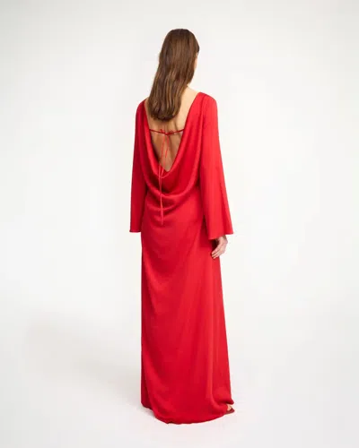 By Malene Birger Lisa Maxi Dress In Red