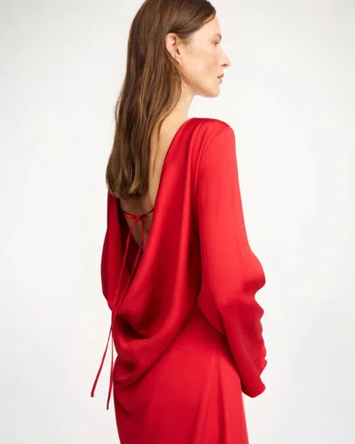 By Malene Birger Lisa Maxi Dress In Red