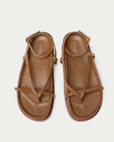 Loeffler Randall Ankle Wrap Footbed Sandal
