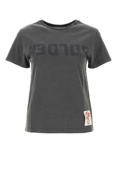 Golden Goose Doris Cotton T-shirt With Logo Detail