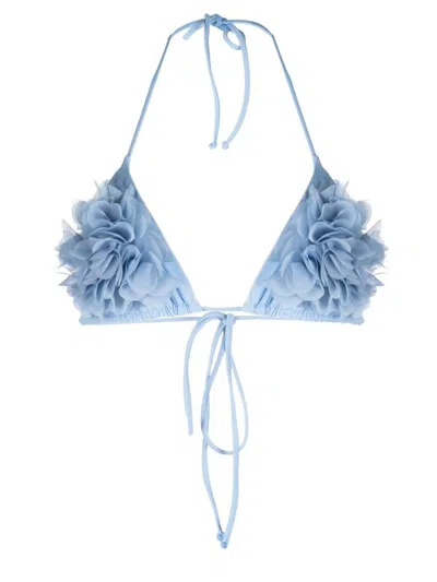 La Reveche Shanya Frills Bikini In Blue