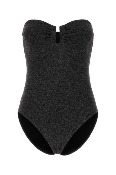 Eres Women Black Stretch Nylon Blend Scintillant Swimsuit