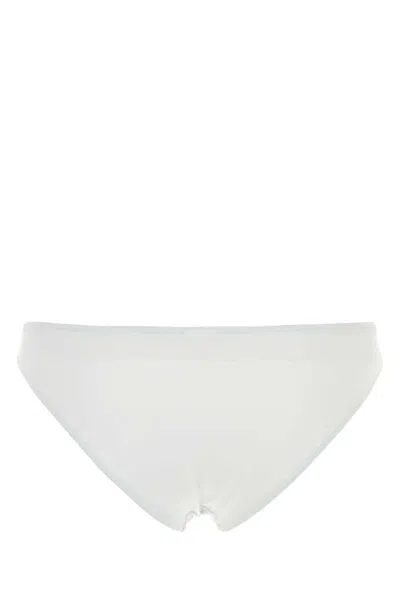 Eres Women White Stretch Nylon Bikini Bottom In White