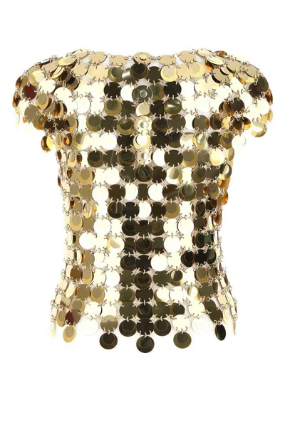 Rabanne Top Short Sleeve Sweater Clothing