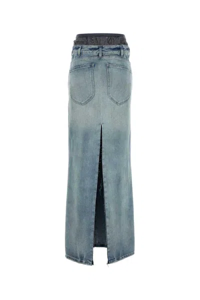 Maison Margiela Skirts In Blue
