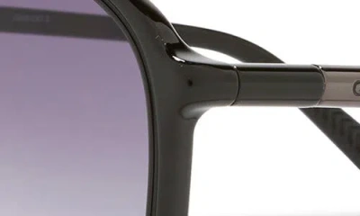 Quay Studio Sesh 60mm Gradient Aviator Sunglasses In Purple