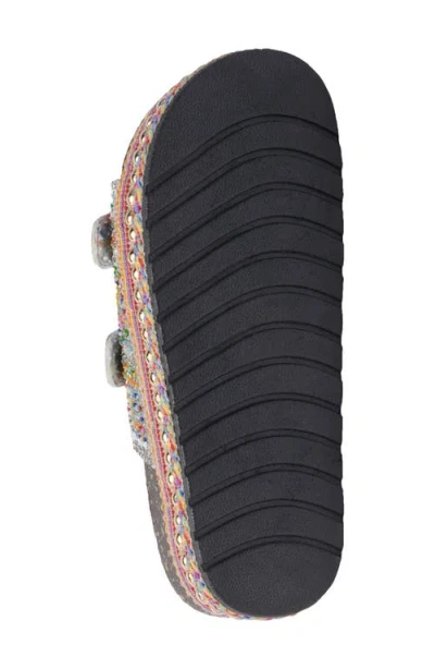 Azalea Wang Ezri Platform Sandal In Multi