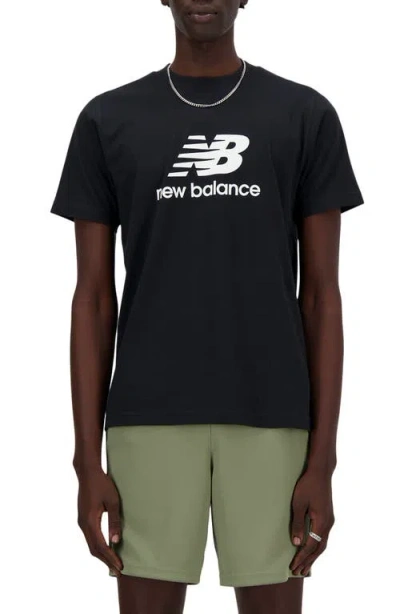 New Balance Sport Essentials Logo Graphic T-shirt In Black