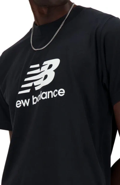 New Balance Sport Essentials Logo Graphic T-shirt In Black