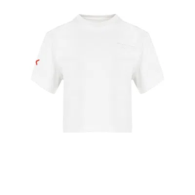 Pcfg Women's Your Itch Shoulder Padded T-shirt - White