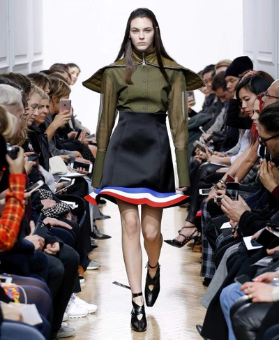 Shop Jw Anderson Wool-blend Skirt