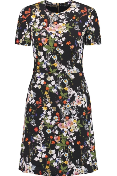 Markus Lupfer Floral-print Crepe Mini Dress | ModeSens